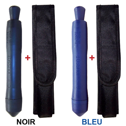 Bâton Télescopique Noir ou Bleu + Etuis De Transport